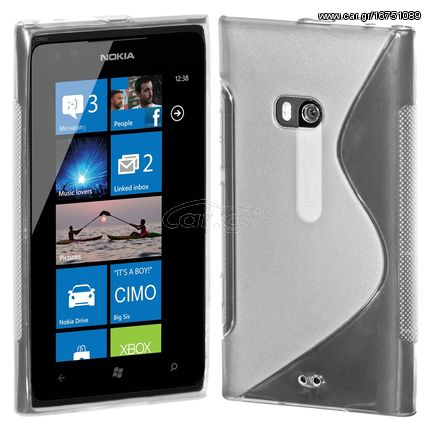 Nokia Lumia 900 Clear Silicone TPU Gel Case