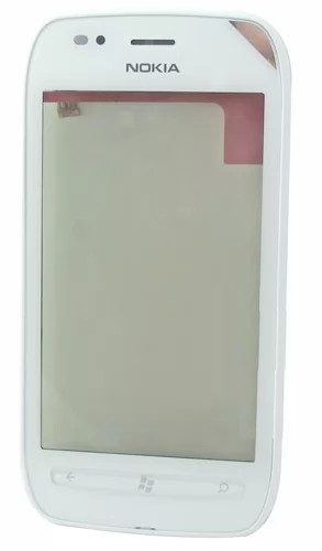 Touch Panel Digitizer για Nokia Lumia 710 + frame Άσπρο