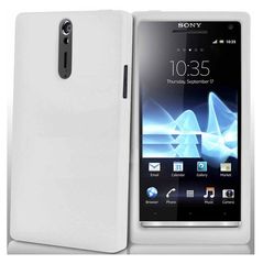 Silicone Case Cover For Sony Xperia S Lt26i White