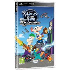 PSP GAME - Phineas and Ferb: Across the 2nd Dimension - Ελληνικό