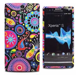 Θήκη Σιλικόνης Gel για το Sony Ericsson Xperia S LT26i Flower Jellyfish