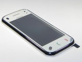 Nokia N97 Mini Touch Screen Οθόνη Αφής + Μπροστά Κάλυμμα - Άσπρο