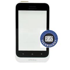 Sony Xperia Tipo ST21i Touch Screen Οθόνη Αφής Ασπρο με frame