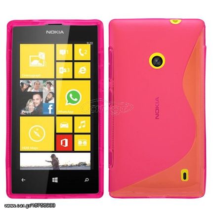 Nokia Lumia 520/525 Pink Silicone Case  NL520SCSLP OEM