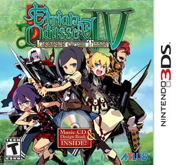 3DS GAME - Etrian Odyssey IV: Legends of the Titan