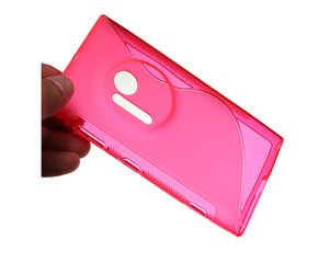 Nokia Lumia 1020 Silicone Gel Case S-Line Pink OEM