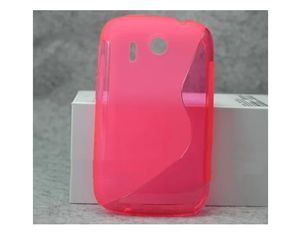 Θήκη TPU Gel S-LIne για HTC Explorer A310e Ρόζ (OEM)