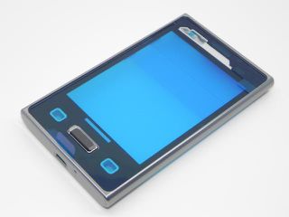 LG E400 Optimus L3 - Front Cover (Black) με πλήκτρο on/off και home button