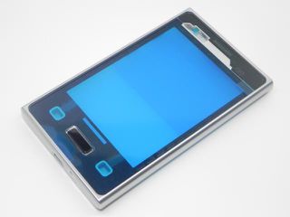 LG E400 Optimus L3 - Front Cover (White) με πλήκτρο on/off και home button