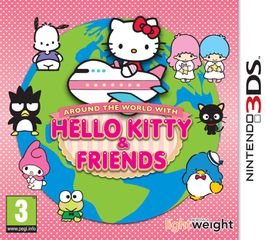 3DS GAME - Around the World with Hello Kitty and Friends