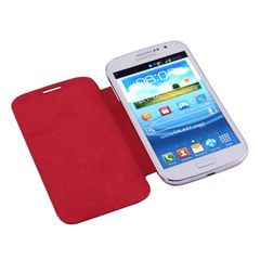 Samsung Galaxy Note 3 N9005 Flip θήκη με πίσω καπάκι μπαταρίας - Κόκκινο