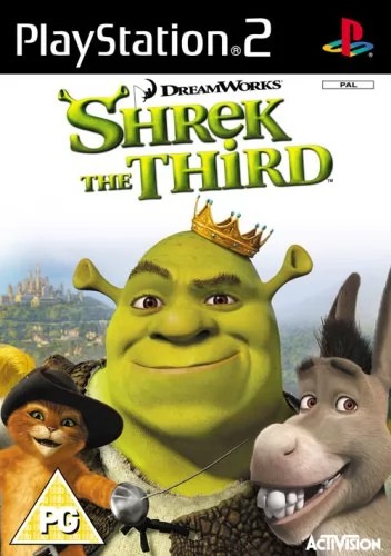 PS2 GAME - Shrek The Third (MTX)