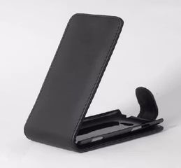 Δερμάτινη Θήκη Flip για HTC Windows Phone 8X Μαύρο (OEM)
