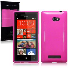 Θήκη TPU Gel για HTC Windows Phone 8X Ρόζ (OEM)