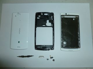 Sony Ericsson Xperia Arc S/X12 LT15i/Lt18i - Αυθεντικό Κέλυφος Κινητού Λευκό