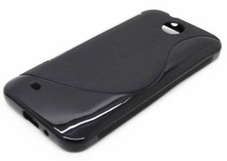 Θήκη TPU Gel S-Line for HTC Desire 300 Μαύρο (OEM)