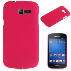 Samsung Galaxy Fresh S7390 / Duos S7392 - Σκληρή Θήκη Πλαστικό Πίσω Κάλυμμα Φούξια SGFS7390HCPBCM OEM