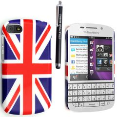 Σκληρή Θήκη Πίσω Κάλυμμα για BlackBerry Q10 Σημαία Αγγλίας (ΟΕΜ)