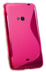 Nokia Lumia 625 - Θήκη Gel TPU S-Line Ρόζ (OEM)