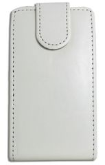 Δερμάτινη Θήκη Flip για Alcatel One Touch T΄POP OT4010D  Λευκή (ΟΕΜ)