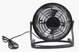Retro Silent USB Mini Fan Lileng-816 για PC Μαύρο (OEM)