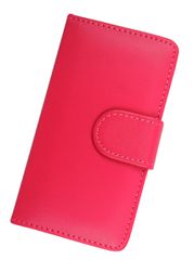 Sony Xperia M C1905 - Δερμάτινη Θήκη Stand Πορτοφόλι Φούξια (OEM)