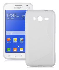 Samsung Galaxy Core 2 G355HN - Θήκη TPU GEL S-Line Λευκό (ΟΕΜ)