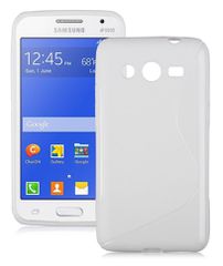 Samsung Galaxy Core 2 G355HN - Θήκη TPU GEL S-Line Λευκό (ΟΕΜ)