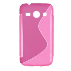 Samsung Galaxy Core Plus G350 - Θήκη TPU GEL S-Line Ροζ (ΟΕΜ)