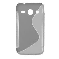 Samsung Galaxy Core Plus G350 - Θήκη TPU GEL S-Line Γκρι (ΟΕΜ)