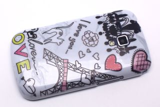 Galaxy S Duos S7562 -Πλαστικό Πίσω Κάλυμμα Tower Cat Heart (OEM)