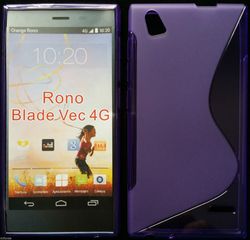 ZTE Blade Vec 4G - Σιλικόνη Θήκη S-Line Μωβ (ΟΕΜ)