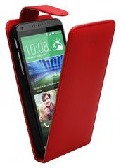 Δερμάτινη Θήκη Flip για HTC Desire 816 Κόκκινο (ΟΕΜ)