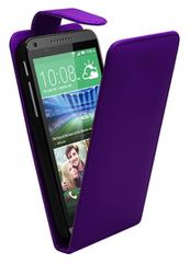 Δερμάτινη Θήκη Flip για HTC Desire 816 Μώβ (ΟΕΜ)