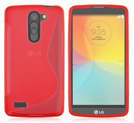 LG L Bello D331 - Θήκη TPU Gel S-Line Κόκκινο (OEM)