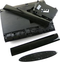 Housing Shell Case For PlayStation 3 PS3 Super Slim Black (OEM)