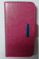 Θήκη Universal Flip Book Small για Κινητά Τηλέφωνα Από 3.5'' εως 4'' Gel Φούξια