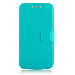Samsung Galaxy Core Plus G350 - Δερμάτινη Θήκη Stand Πορτοφόλι Γαλάζιο (ΟΕΜ)