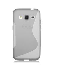 Samsung Galaxy Core Prime SM-G360F-TPU Gel S-Line Case Gray (OEM)