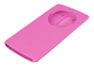 LG G3 D855 - Θήκη Quick Circle Με Πίσω Καπάκι Μπαταρίας Φούξια (OEM)