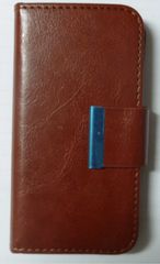 MLS iQTalk Silk - Θήκη Flip Book Gel Καφέ (ΟΕΜ)
