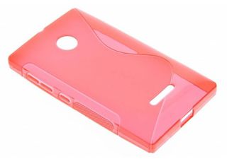 Microsoft Lumia 435 - Θήκη TPU Gel S-Line Ρόζ (OEM)