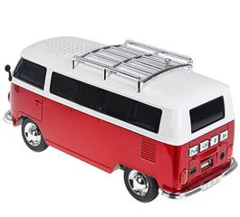 Wagon WS-266 - Αυτοκινητάκι Φορητού Ηχείου με TF/USB/FM Radio - Μπορντό (OEM)