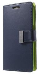 Samsung Galaxy Note Edge N915F - Θήκη Flip Rich Diary Goospery Μπλε-Πράσινο (Goospery)