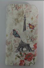 Θήκη Universal Flip Book Small για Κινητά Τηλέφωνα Από 3.5'' εως 4 '' Gel Eiffel Tower(OEM)