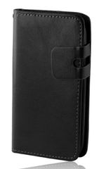 Microsoft Lumia 435 - Smart Plus Δερμάτινη Θήκη Μαύρο (OEM)