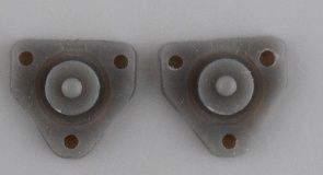 Ανταλλακτική Μεμβράνη Rubber Conductive Button Set Κουμπιών Share / Options για χειριστήριο PS4 (OEM)