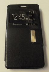 ZTE Blade A450 - Δερμάτινη Filp Θήκη Με Παραθυράκι Μαύρο (ΟΕΜ)