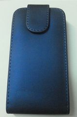 Nokia Lumia 620 - Δερμάτινη θήκη Flip Μπλέ Ελεκτρίκ (OEM)