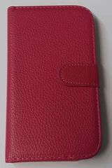 Sony Xperia Z - Δερμάτινη Stand Θήκη Πορτοφόλι Φούξια (ΟΕΜ)
